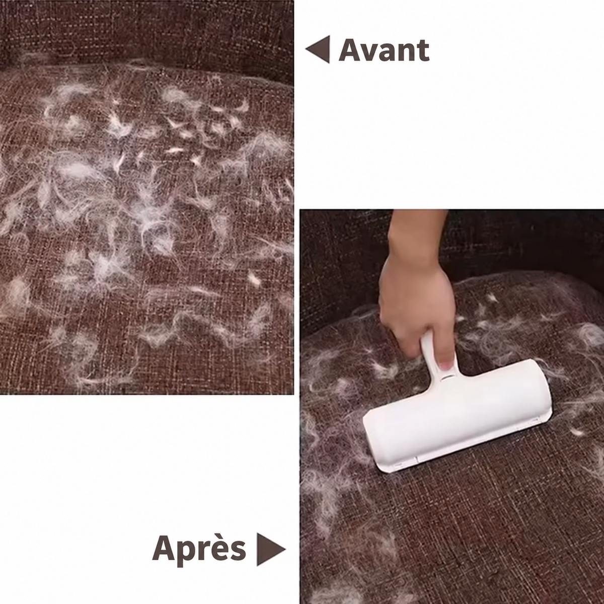 NOLUVA Roller™ – Rouleau anti-poils réutilisable