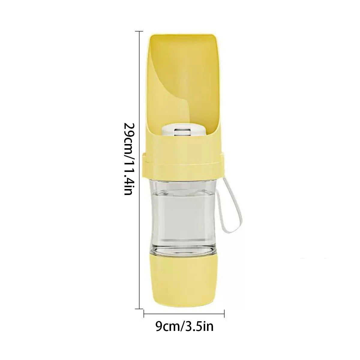 NOLUVA Travel™ – Gourde 2-en-1 pour chien