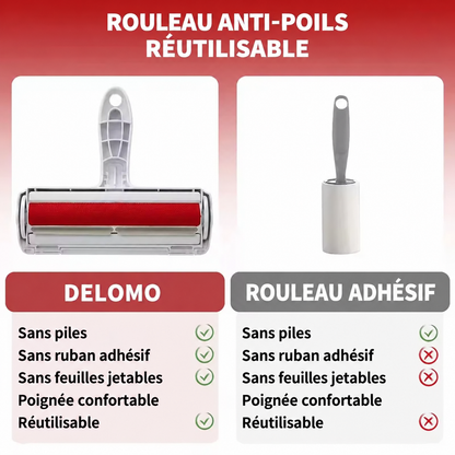 NOLUVA Roller™ – Rouleau anti-poils réutilisable